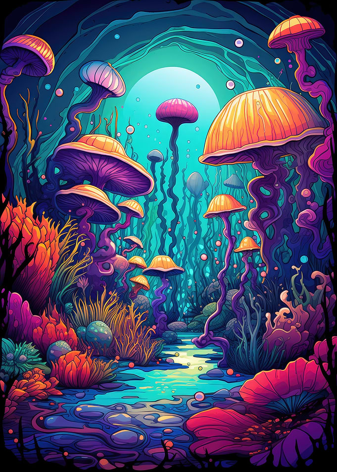 Jellyfish forest