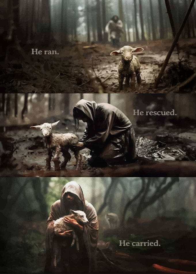 Jesus Ran Rescued Carried