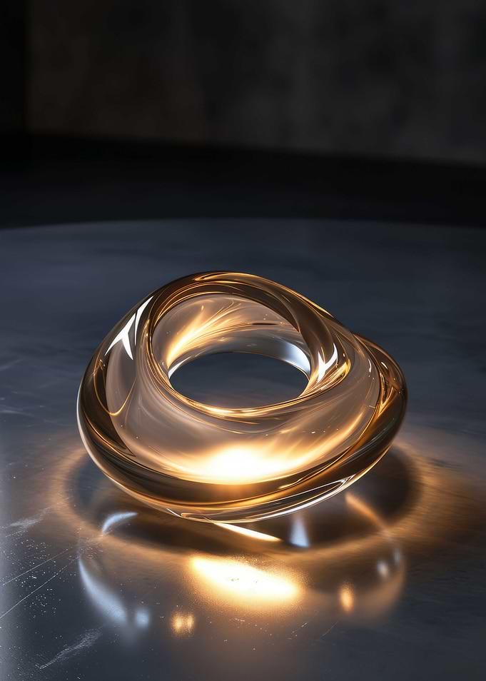 3D Dark Gold