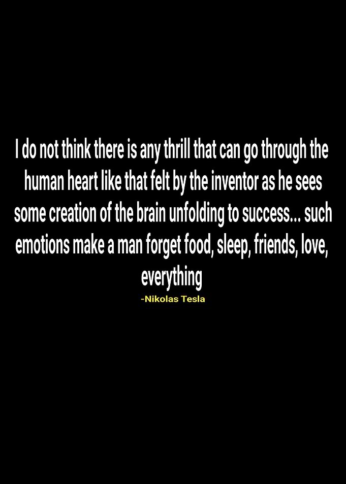 Nikola Tesla quotes