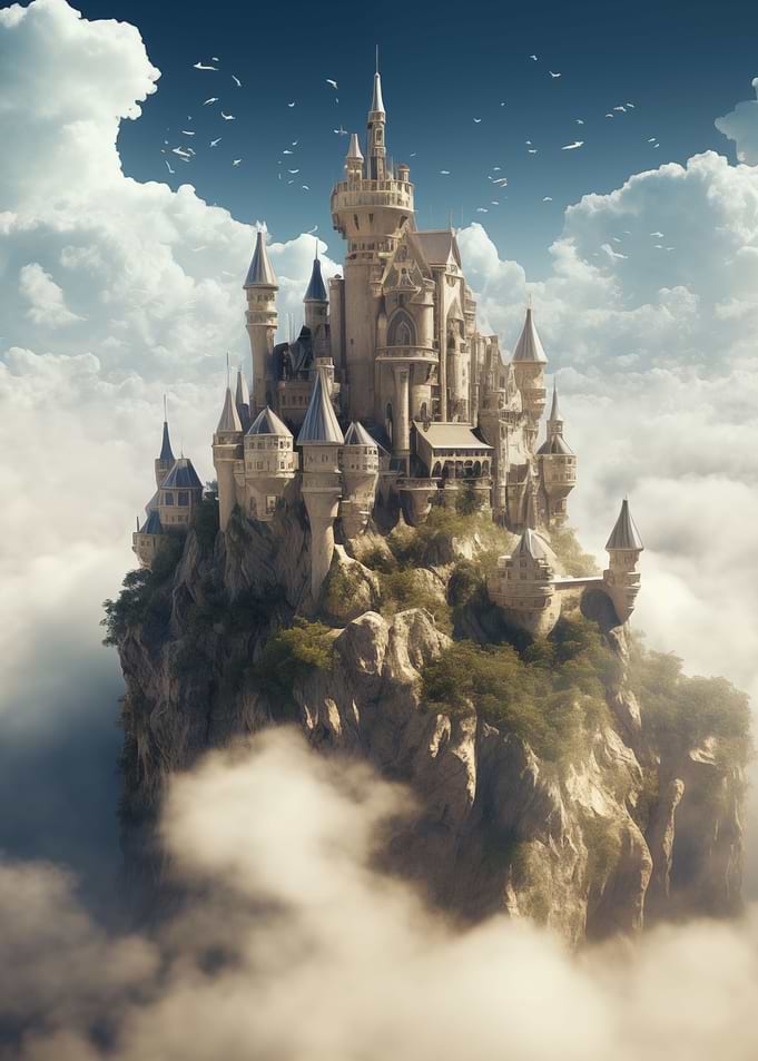 Castle above the clouds