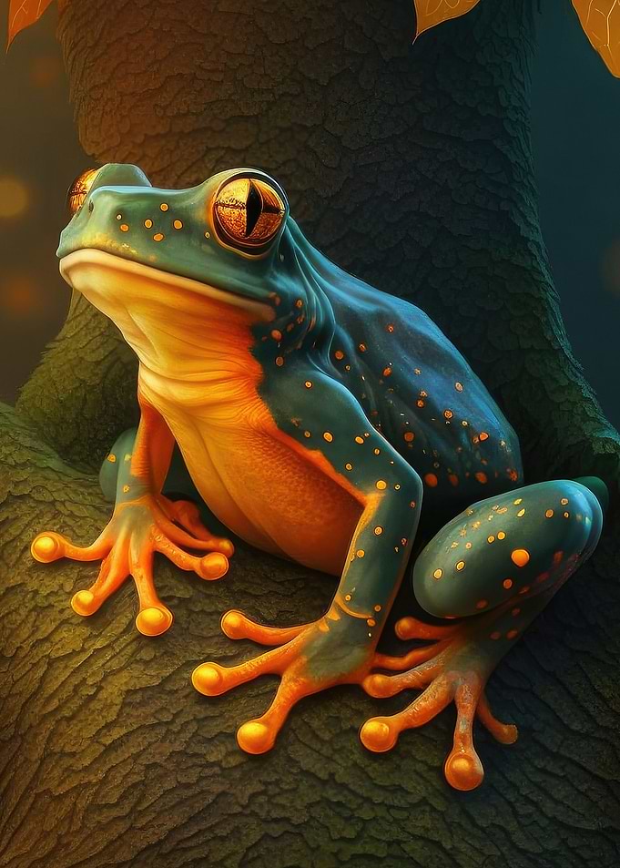 Funny Frog