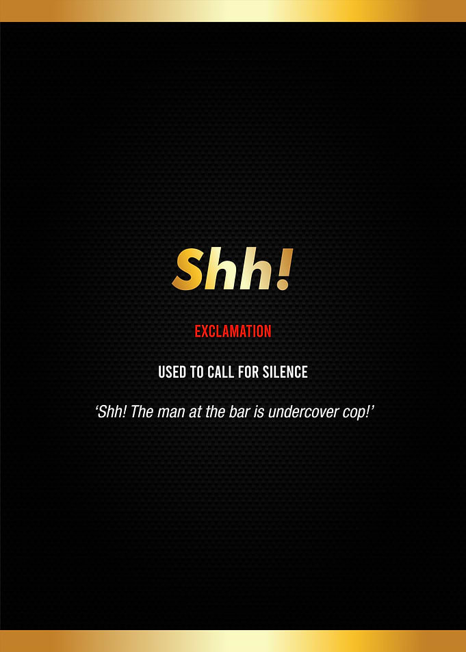 shhh definition