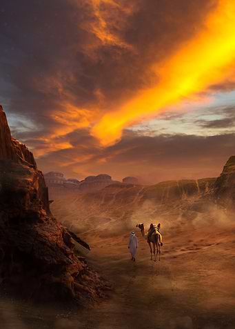 Travelling The Dessert
