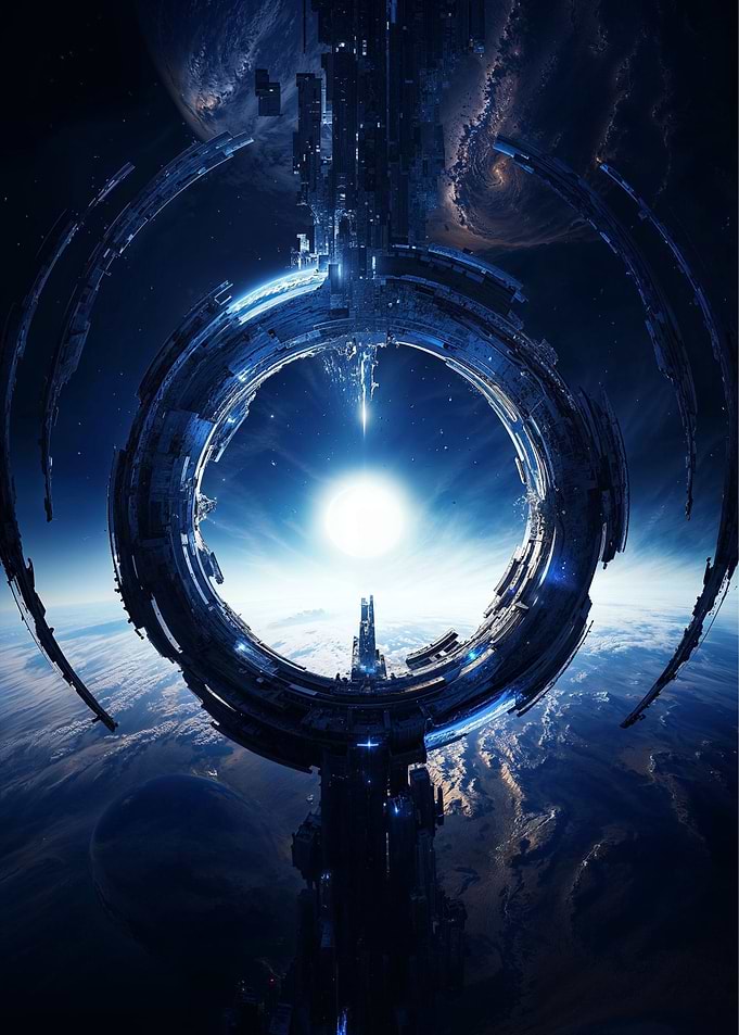 Alien Spaceship Fantasy