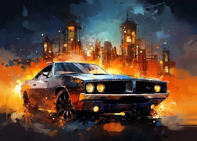 Dodge Charger Daytona car