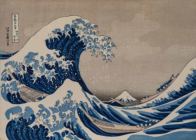 Katsushika Hokusai wave