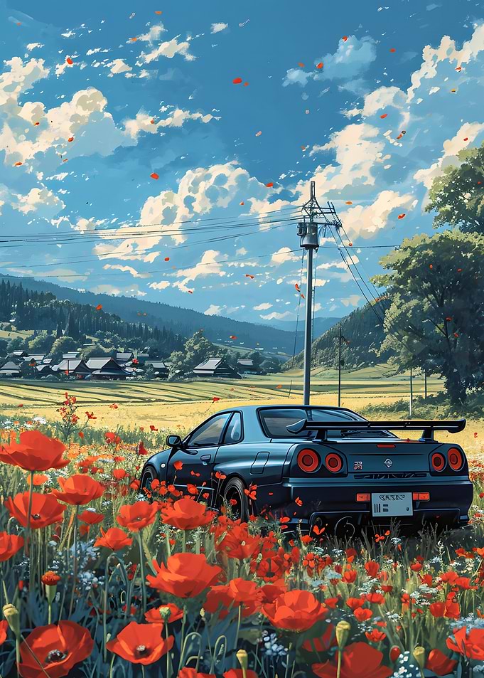 Nissan Skyline r34 Nature