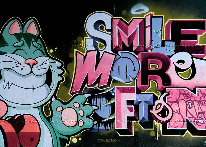 Smile more