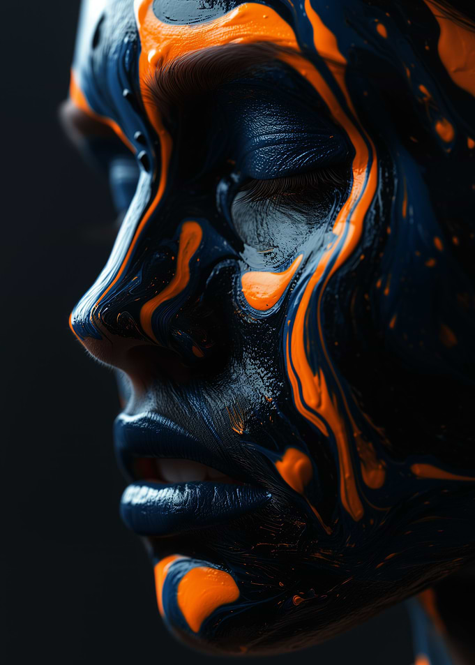 Colourful Face