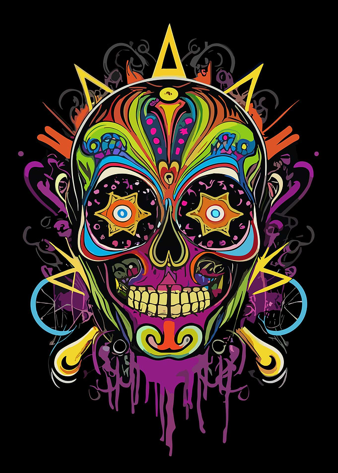 Party ready Skeleton