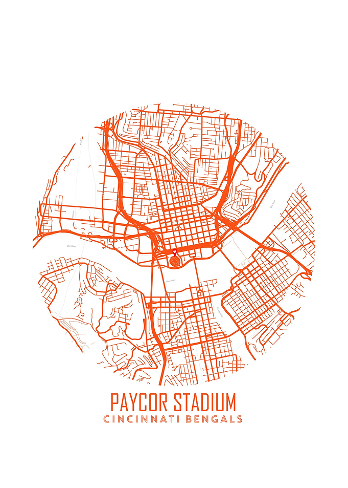 Paycor Stadium Map