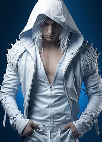 Fantasy Male in 3d