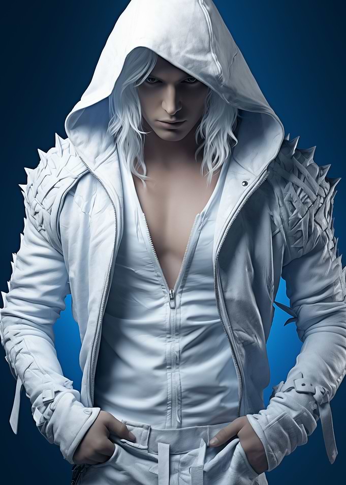 Fantasy Male in 3d