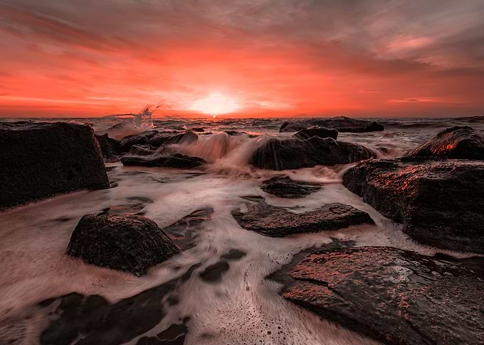Pastel sunrise