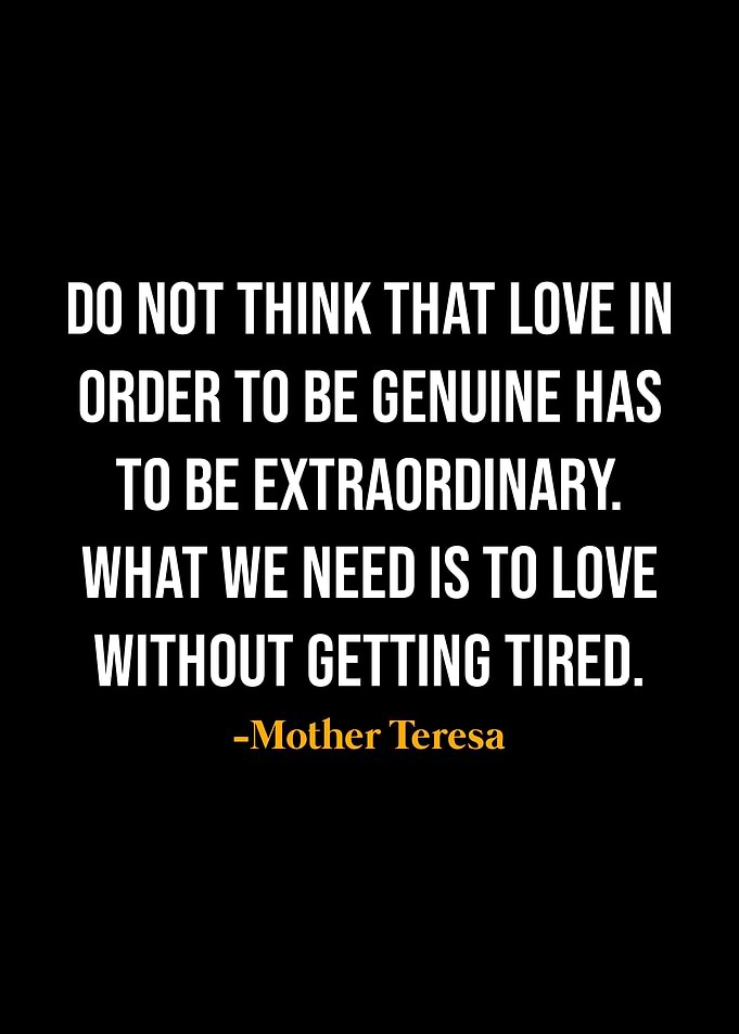 Mother Teresa Quotes