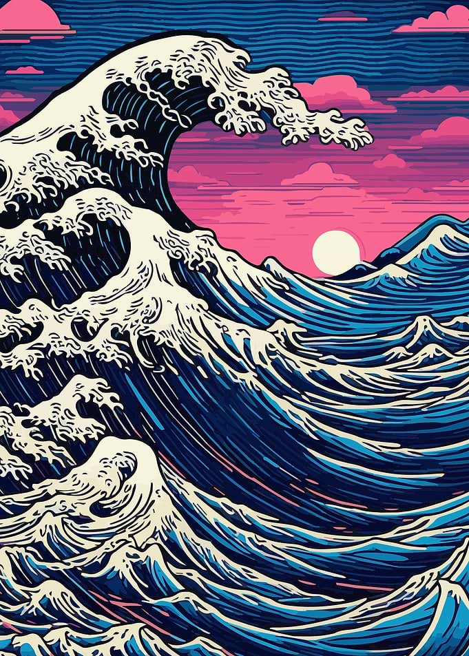 Great Wave Off Kanagawa 6