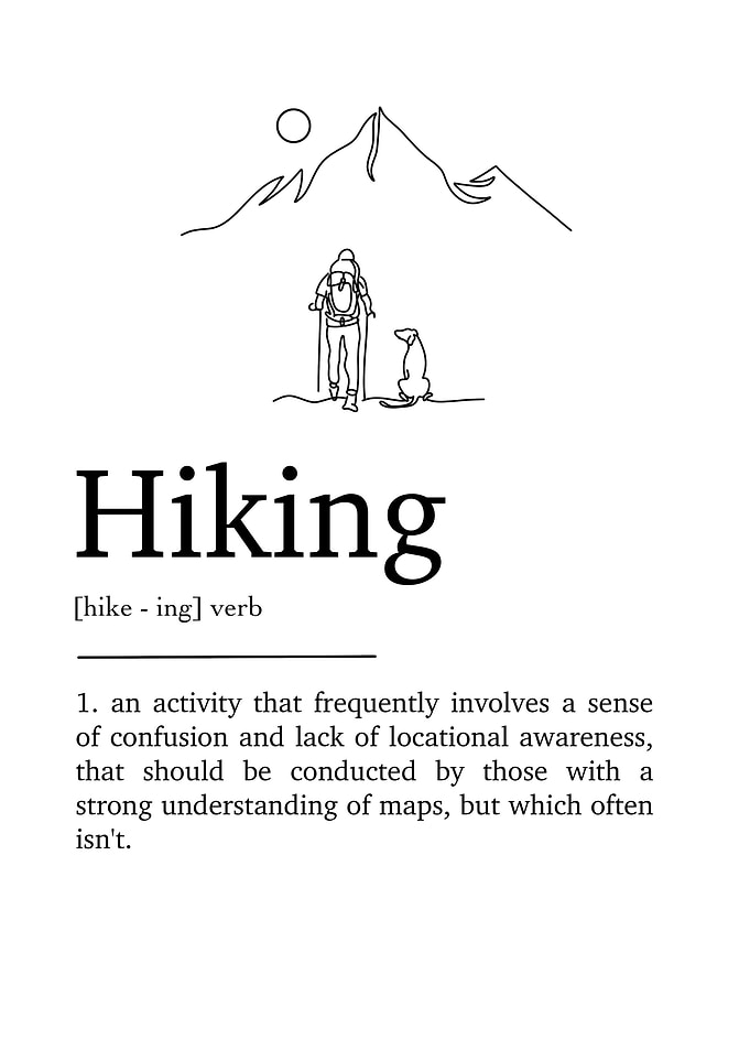 Hiking definition