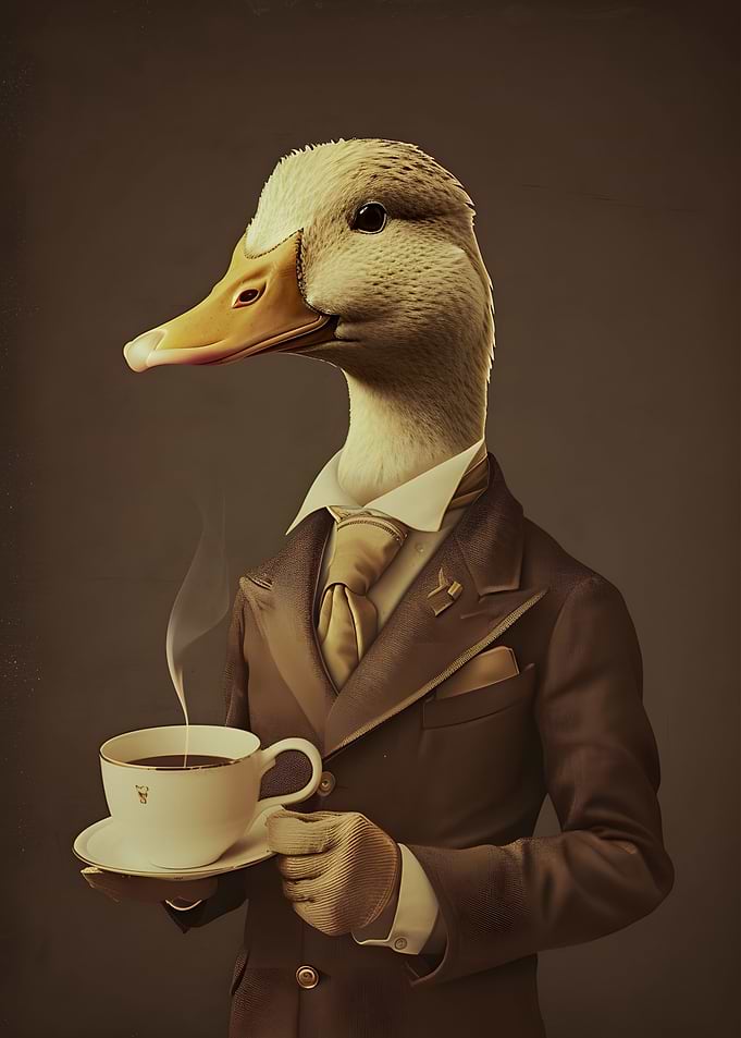 Gentleman Duck Tea Suit