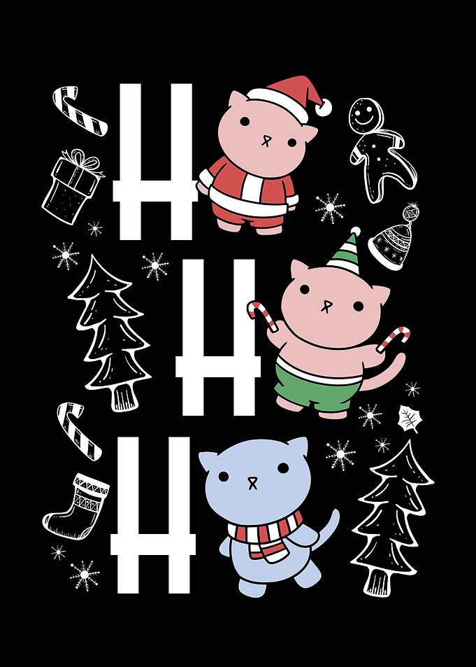 Laughing cats