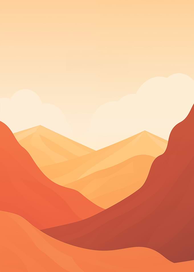 An Orange Scenary