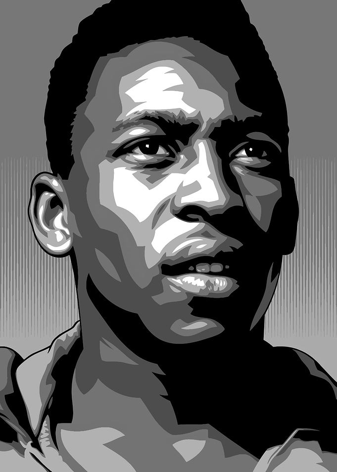 the legend football Pele