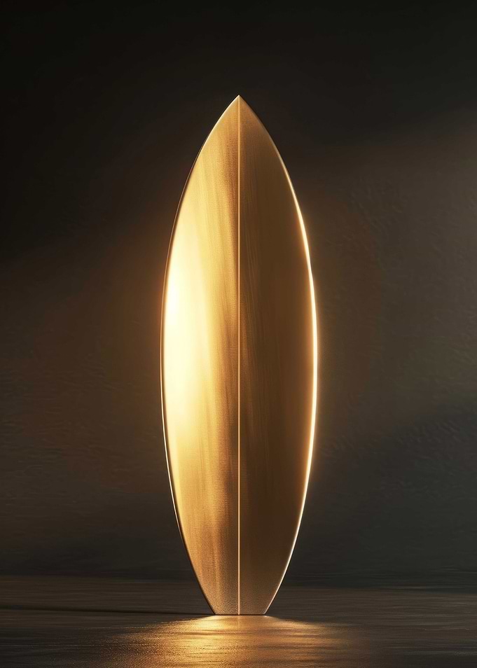 3D Dark Gold