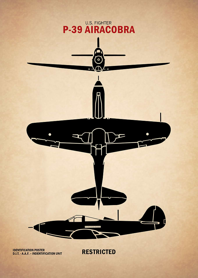P39 Airacobra ID Chart