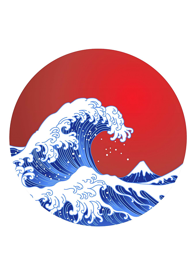 Hokusai wave