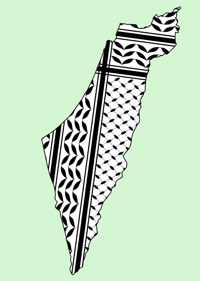 Palestine Mat Keffiyeh