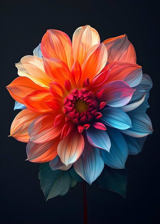 Vintage Multicolor Floral