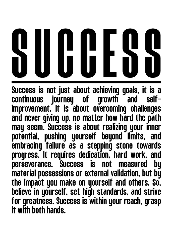 Success