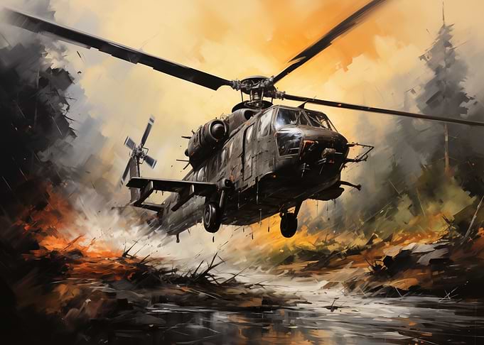 Military Helicopter