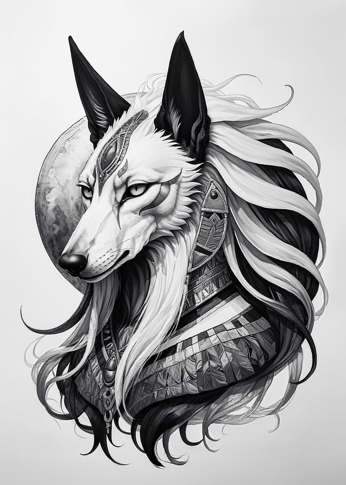 Brother of Anubis BW