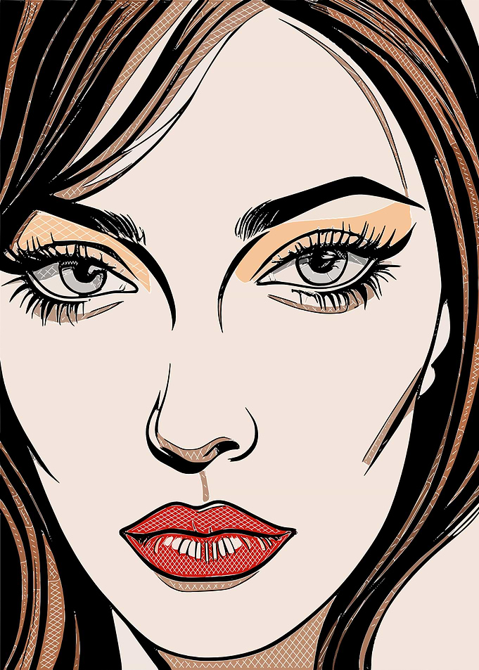 Woman Pop Art 5