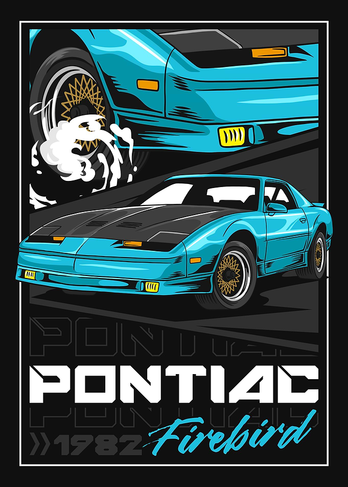 Retro Firebird Car