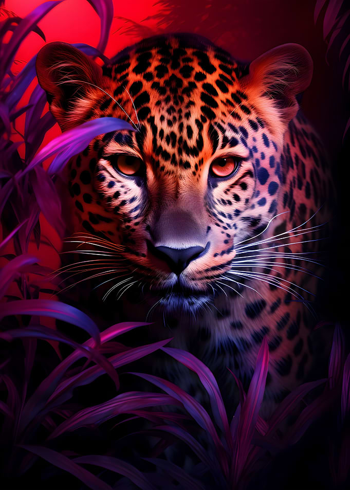 Jaguar Red Fantasy Glamour
