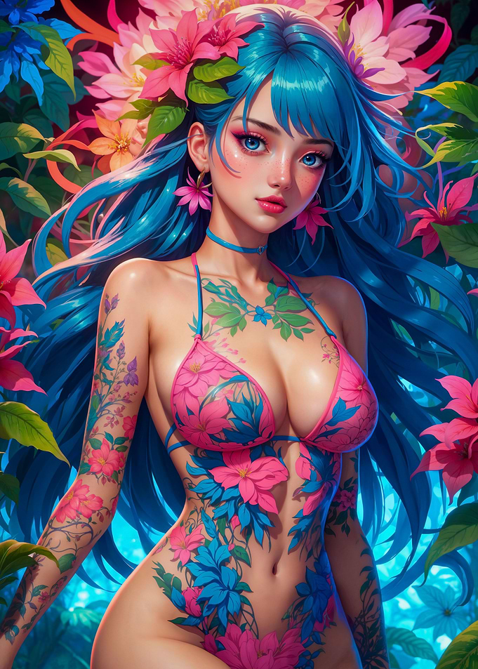 Manga Flower Girl