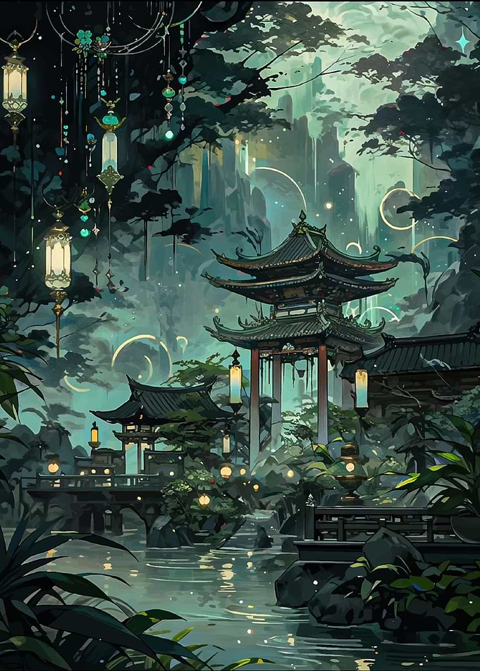 japan village view