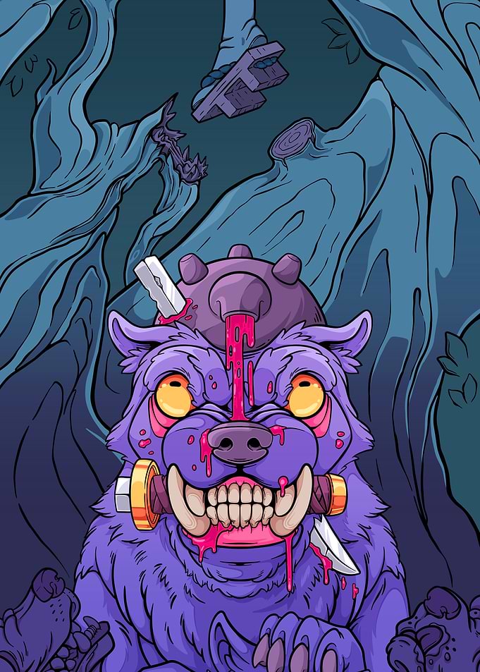 Senbiki Ogami a wolf tale