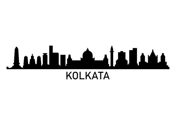 Kolkata skyline