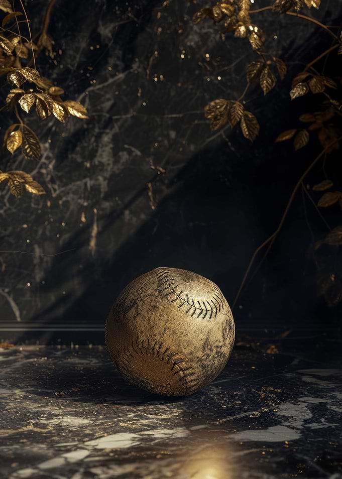 3D Dark Gold