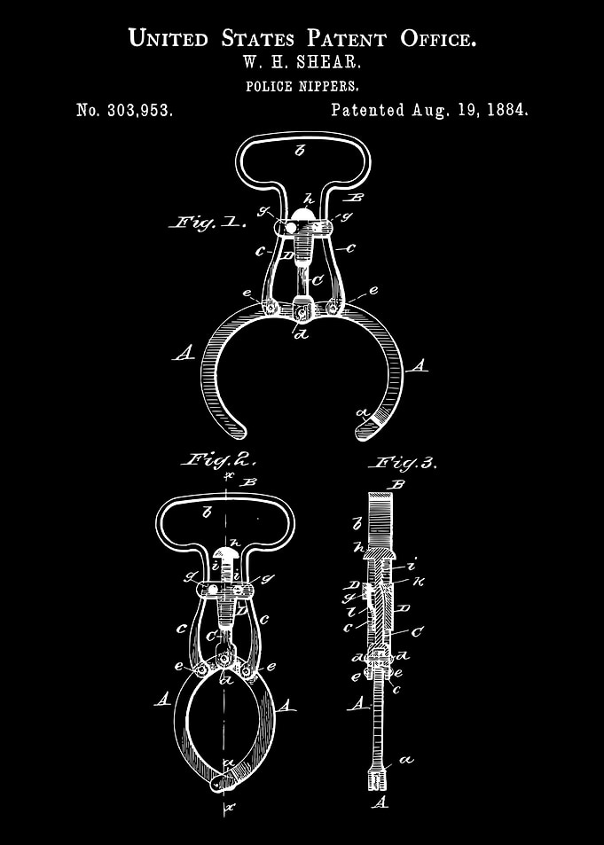 Police nippers patent