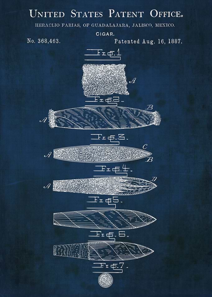 1887 Cigar Design Early To