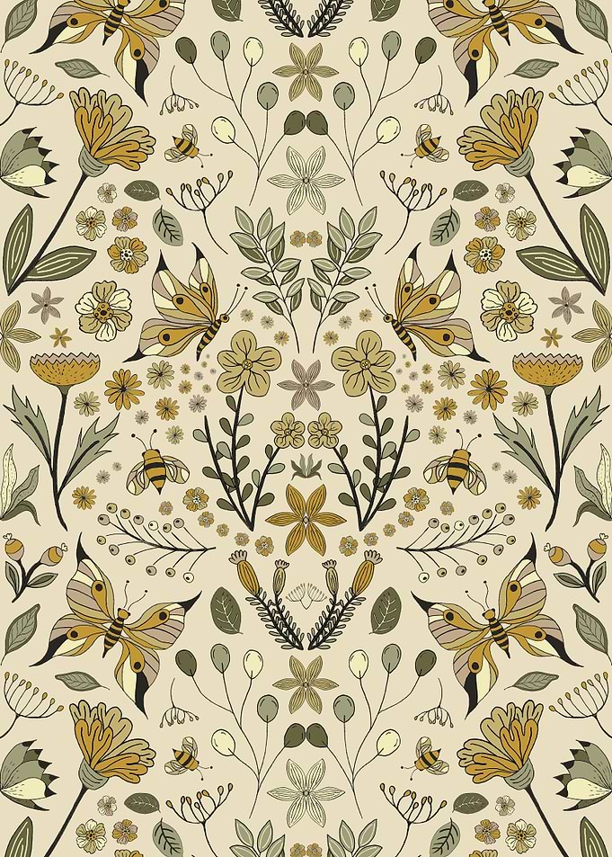 Birds and Flowers