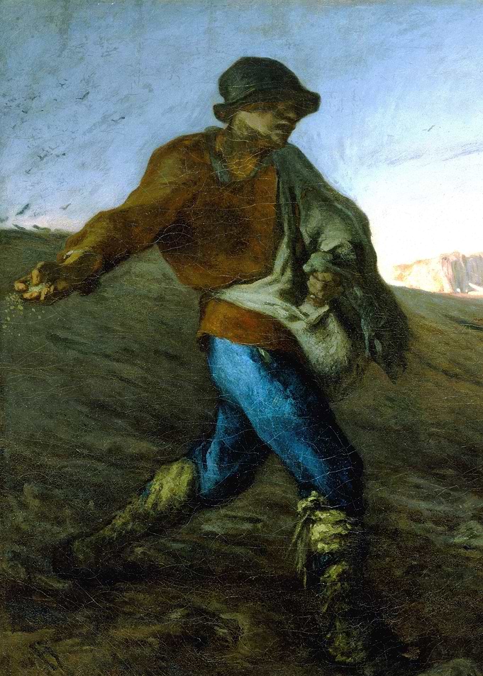 The Sower by Millet