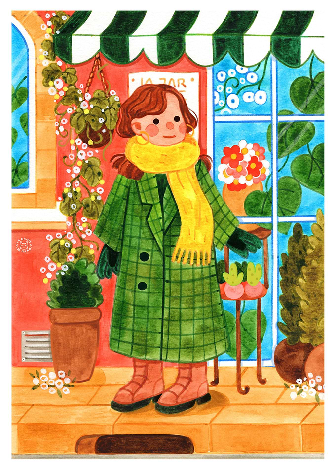 At the Florist Shop
