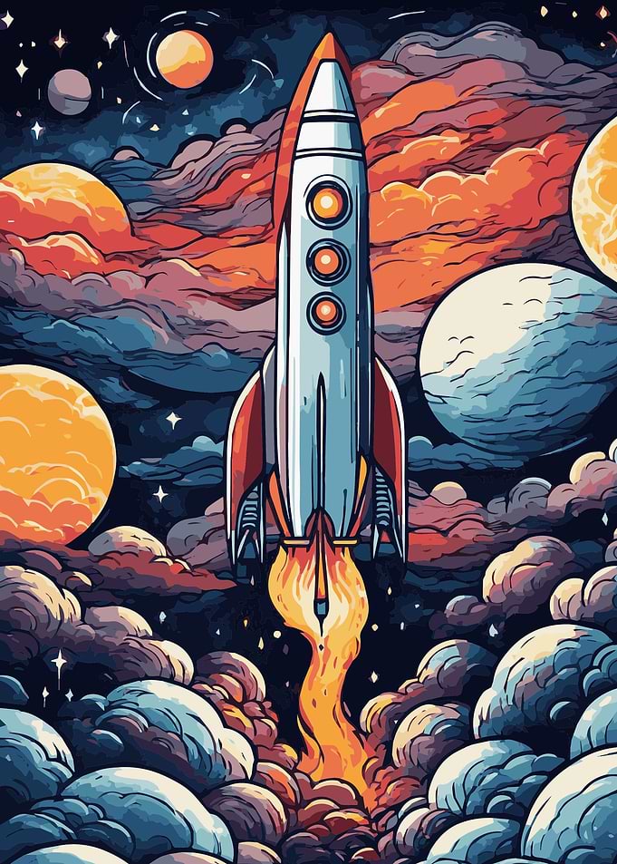 Rocket Launch Fantasy 5