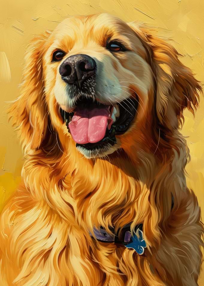 Golden Glow Dog