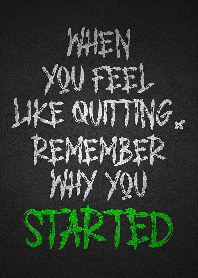Motivational Text Art